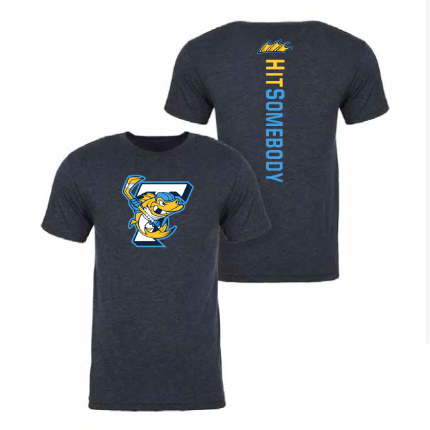 Toledo Walleye T-logo Razorback T