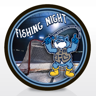 Toledo Walleye Fishing Night Puck