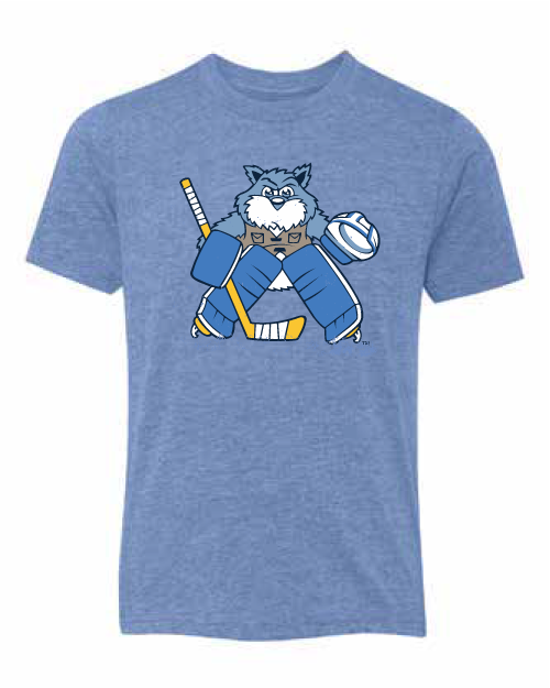 Toledo Walleye Youth CatTrick Goalie Mascot T