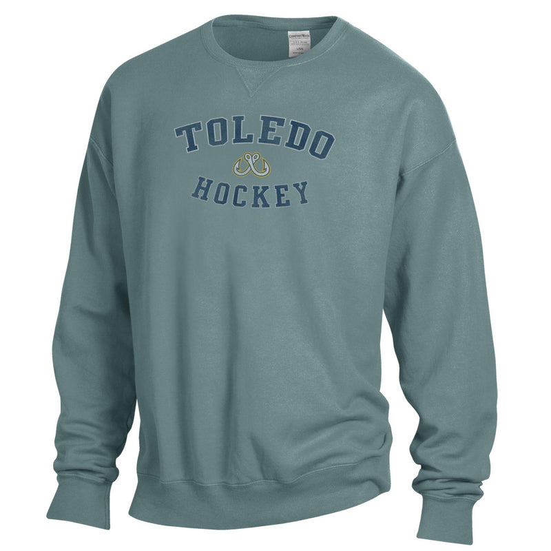 Toledo Walleye Nah Comfort Wash Fleece Crew