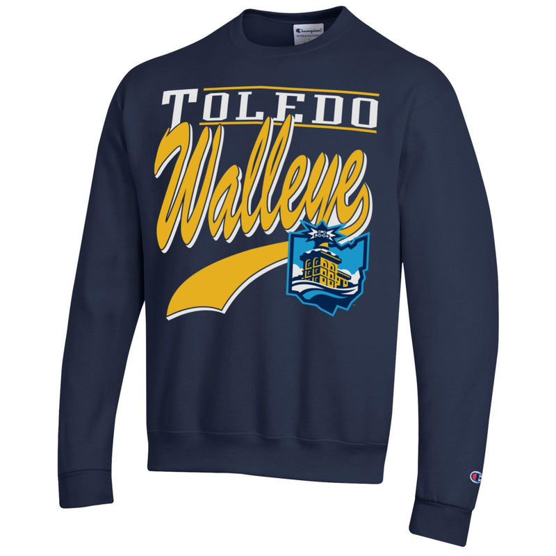 Toledo Walleye Teel Crewneck Sweatshirt
