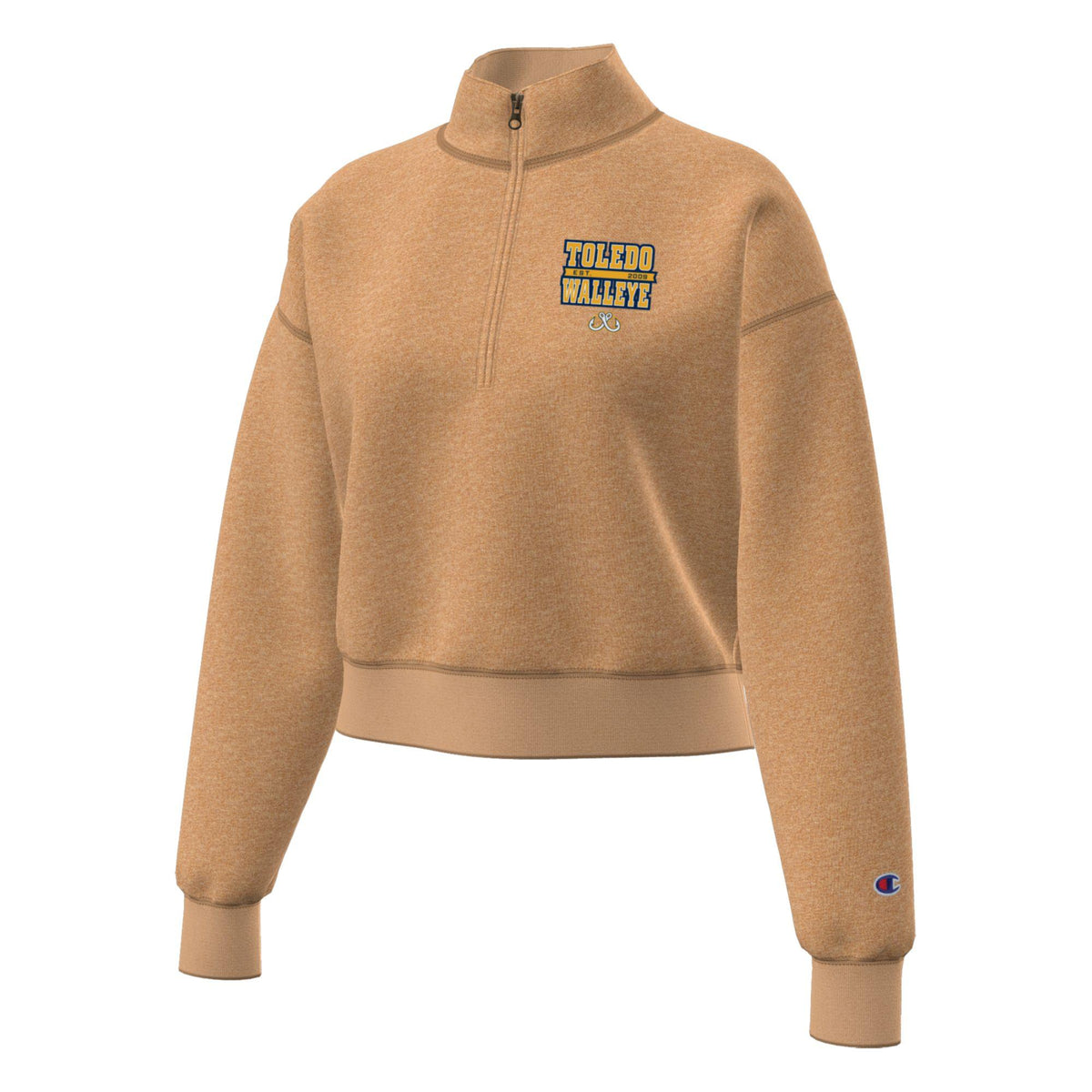 Toledo Walleye Castillo Ladies Triumph 1/4 Zip Fleece