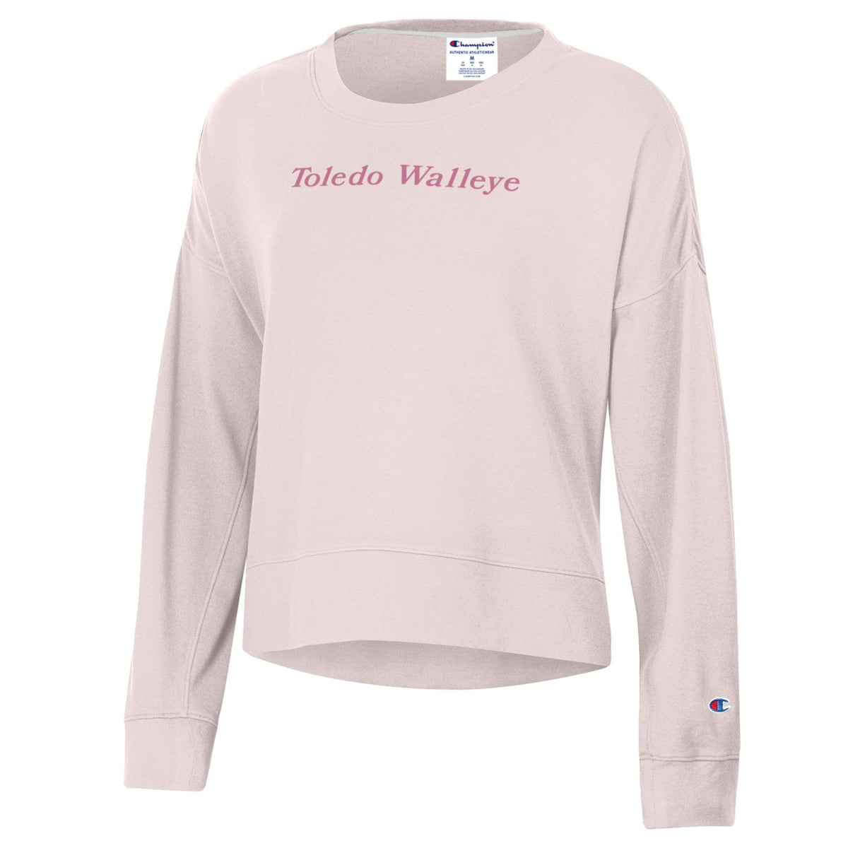 Toledo Walleye Kay Ladies Sueded Soft Touch Crew