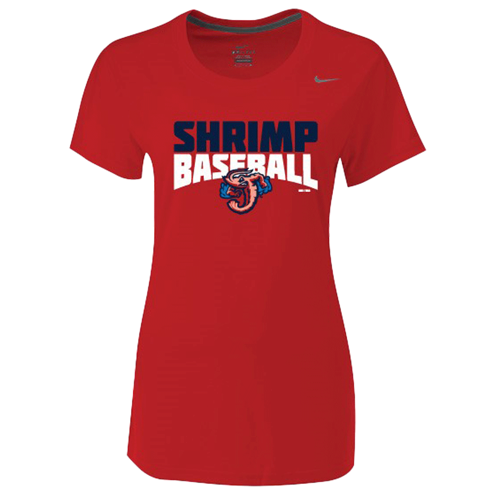 Nike Women's Red Dri-Fit Tee