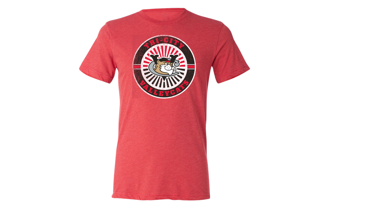Tri-City ValleyCats Circle Tee