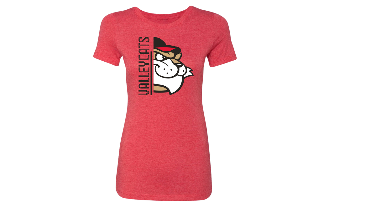 Tri-City ValleyCats Women's Split Screen Tee
