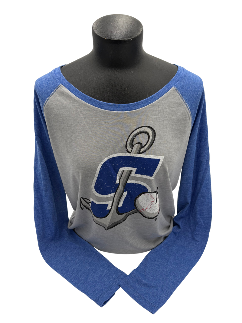 108 Stitches Ladies Vintage Raglan T-Shirt