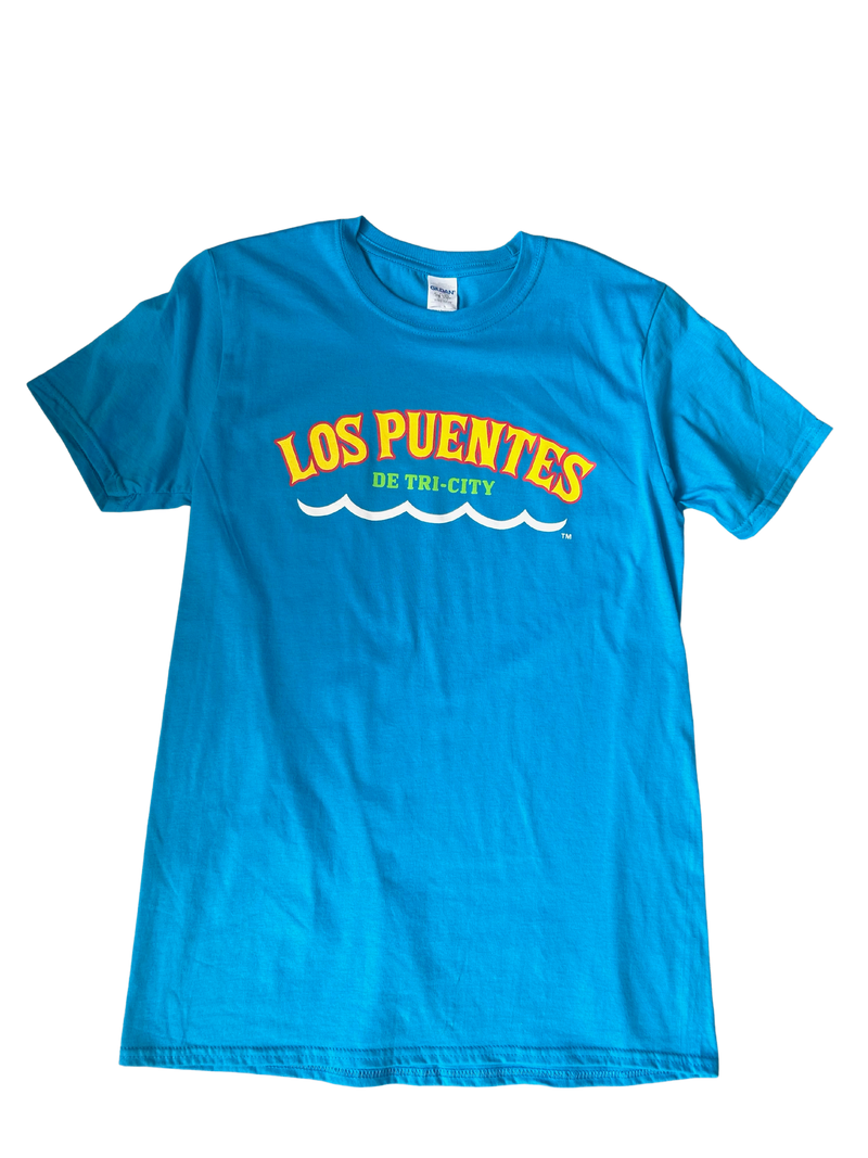 Los Puentes blue T-Shirt