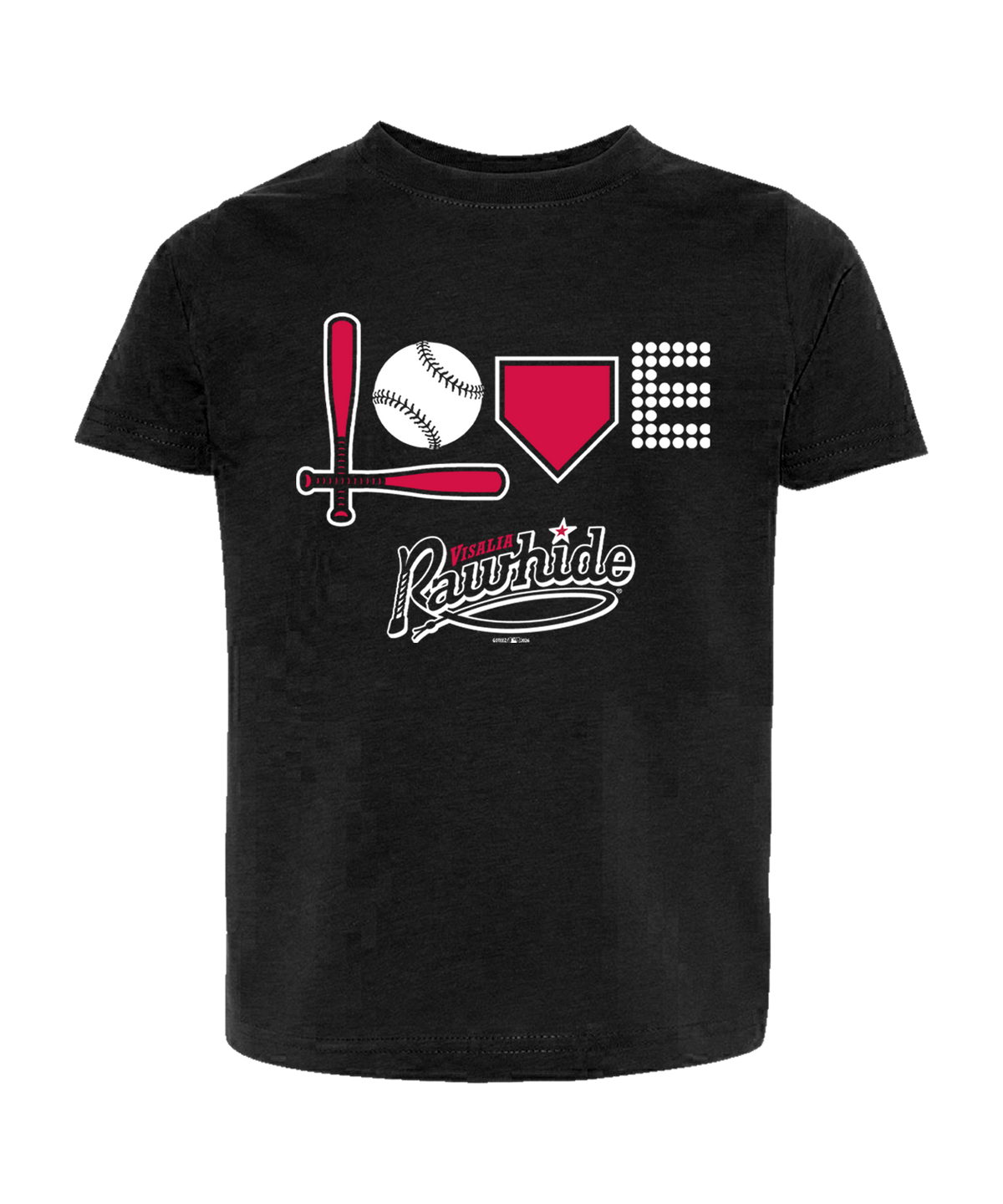 Toddler LOVE Baseball Tee