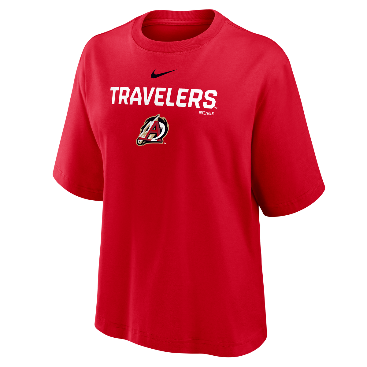 Arkansas Travelers Nike Women's SS Boxy Tee