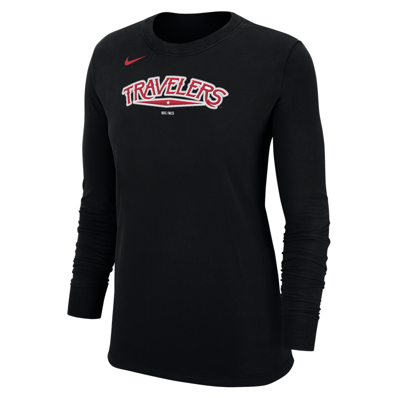 Arkansas Travelers Nike Women's Core Cotton LS Tee