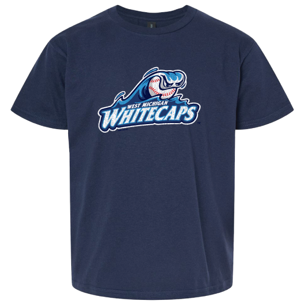 Youth Primary Logo Navy Tee