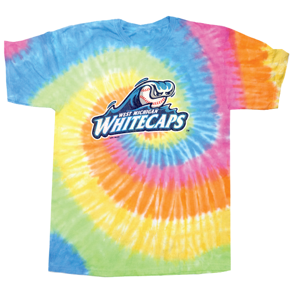 Youth Primary Distressed Eternity Tie-Dye Tee