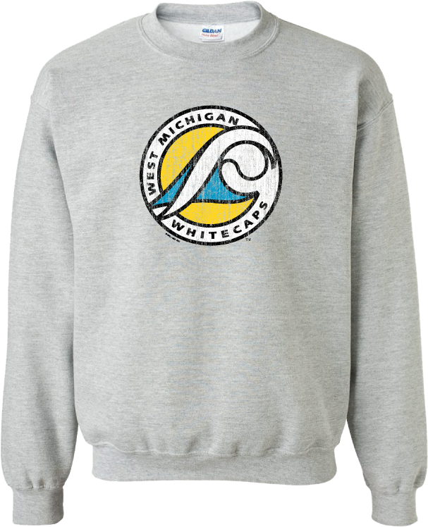 Throwback Circle Logo Crewneck Sweatshirt
