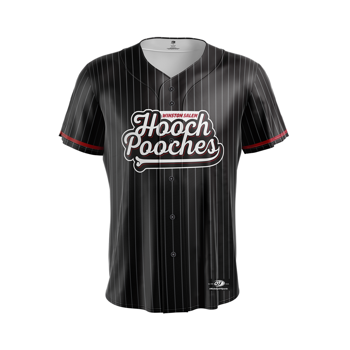 Winston-Salem Hooch Pooches Adult Jersey - Replica