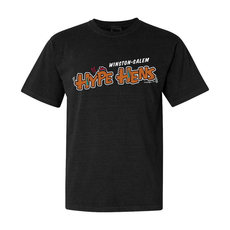 Winston-Salem Hype Hens Wordmark Tee