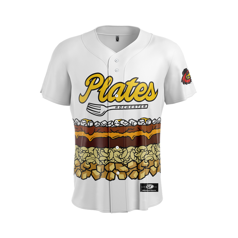 Rochester Plates White Replica Jersey