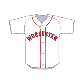 WORCESTER RED SOX OT SPORTS WHITE WORCESTER PREMIUM JERSEY