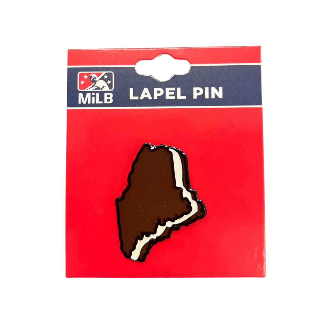 Maine Whoopie Pies Alternate Logo Lapel Pin