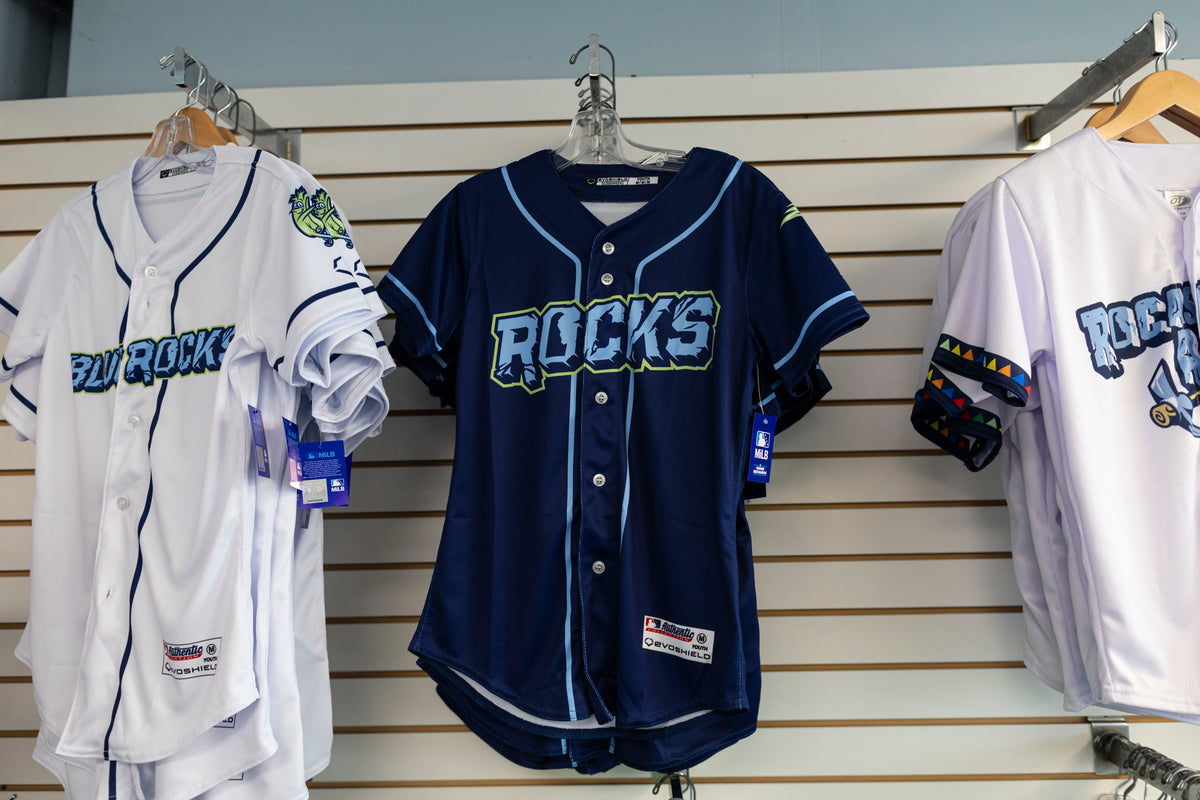 Wilmington Blue Rocks Adult Navy Alternate Replica Jersey