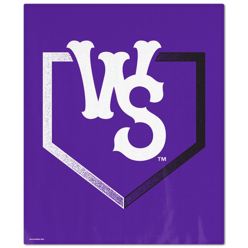 Winston-Salem Dash "Homeplate" Plush Blanket - Wincraft