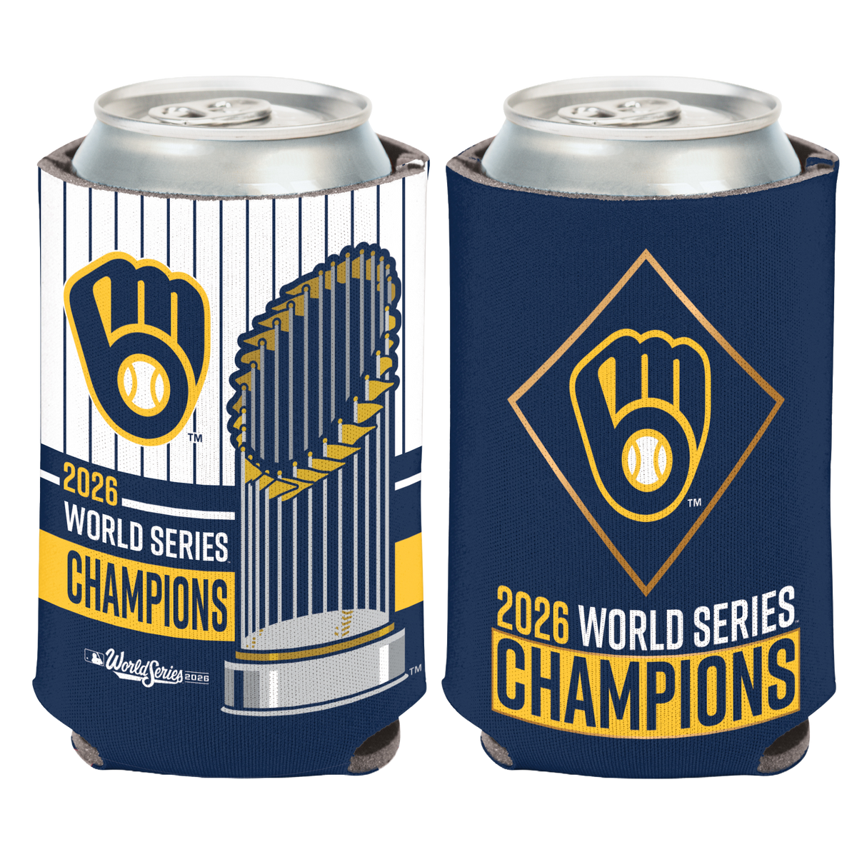 Milwaukee Brewers WS Champs Wincraft Can Cooler