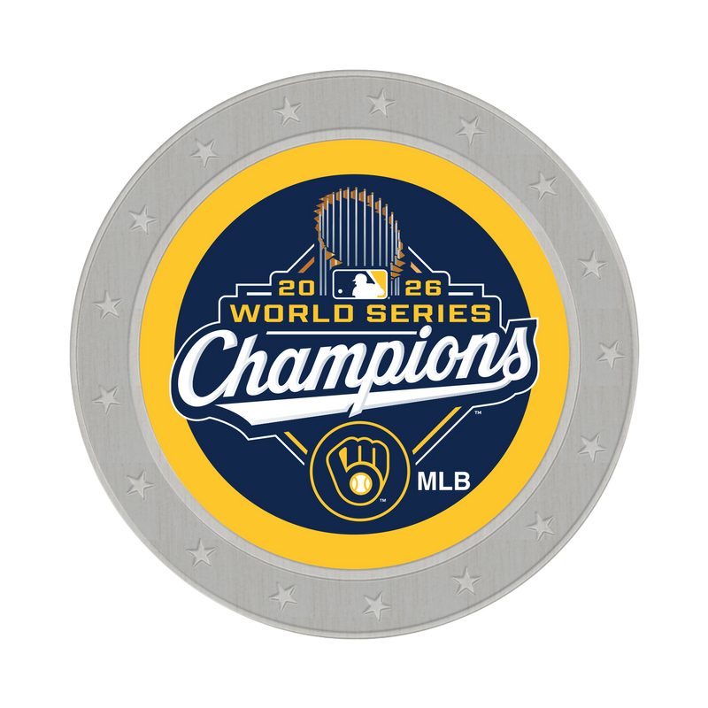 Milwaukee Brewers WS Champs Wincraft Trophy Pin