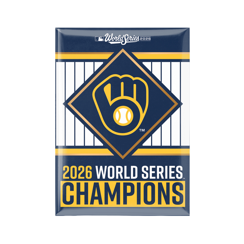 Milwaukee Brewers WS Champs Wincraft Fridge Magnet