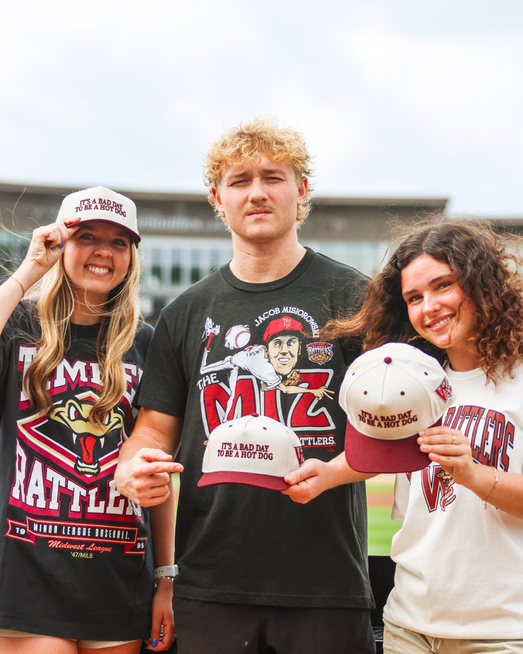 Timber Rattlers L2 Brands Hot Dog Heritage Hat