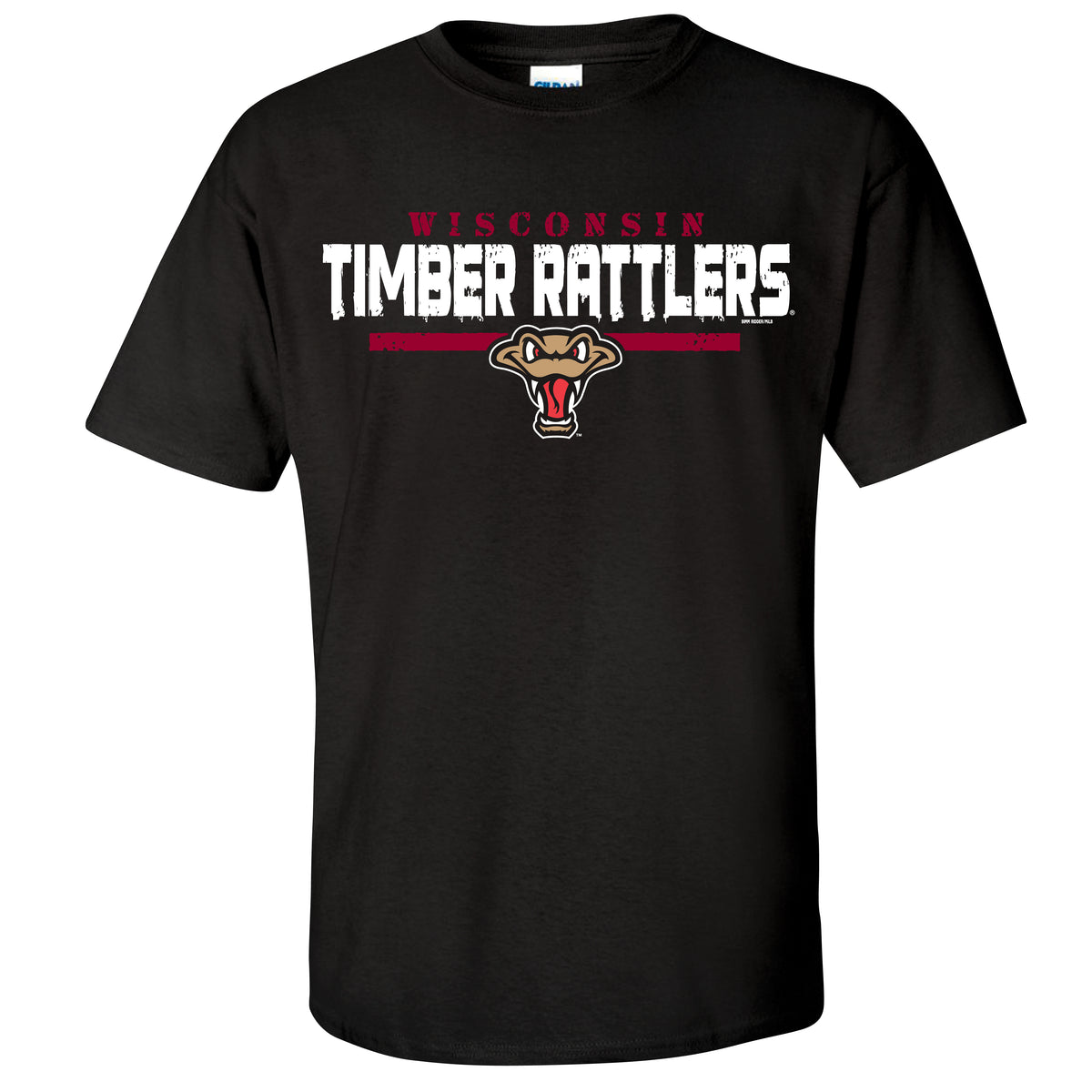 Timber Rattlers Youth Bimm Ridder Black Tee