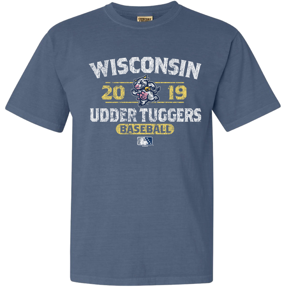 Udder Tuggers Blue Jean Comfort Colors Tee