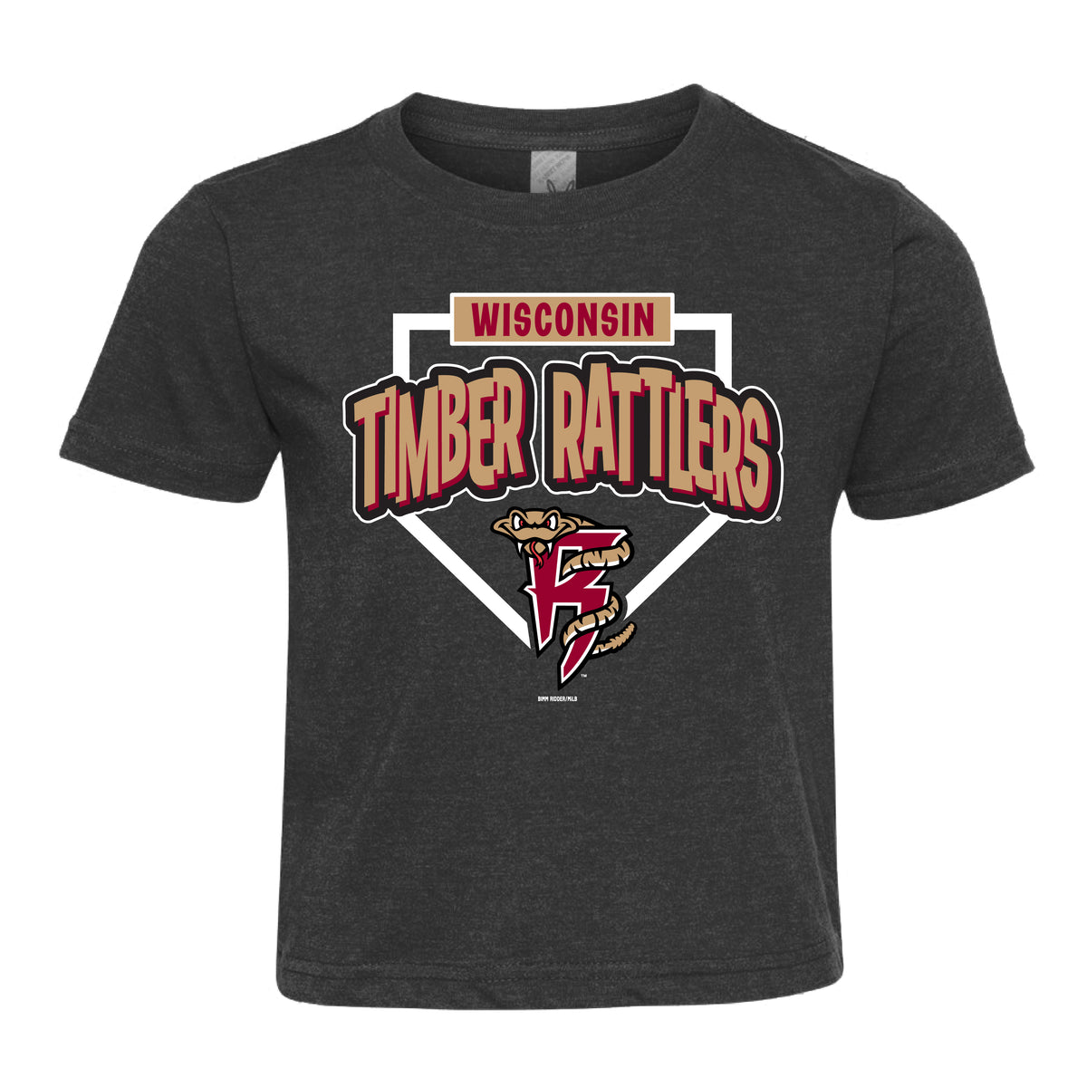 Wisconsin Timber Rattlers Vintage Smoke Toddler Tee