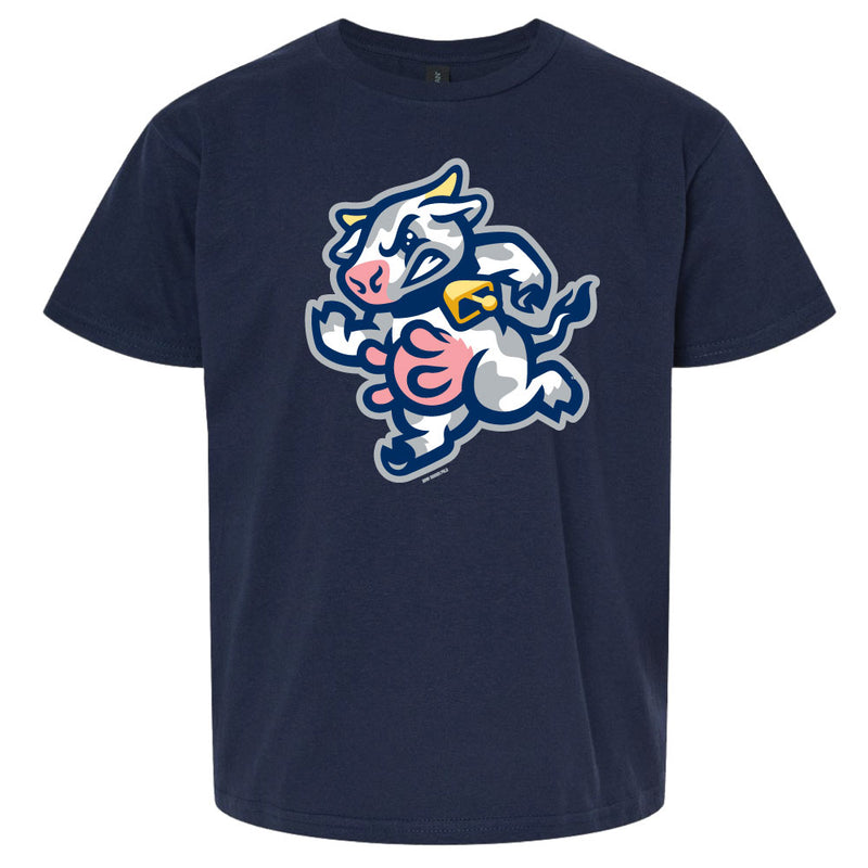Udder Tuggers Bimm Ridder Navy Core Tee