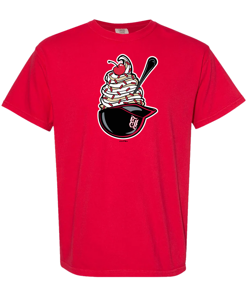 Comfort Colors Ice Cream Helmet Tee