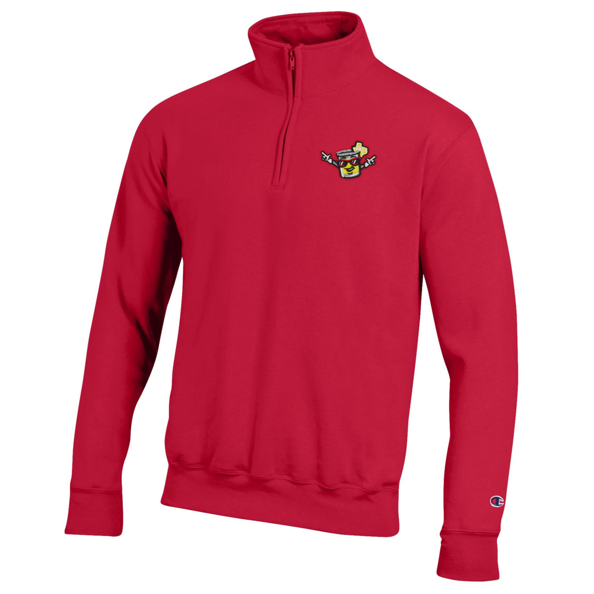 Chiltons Red Champion 1/4 Zip