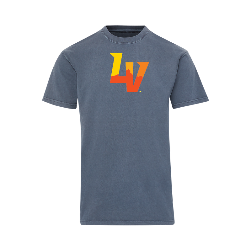 Las Vegas Aviators MV Sport LV Monogram Navy Coastal Color Tee