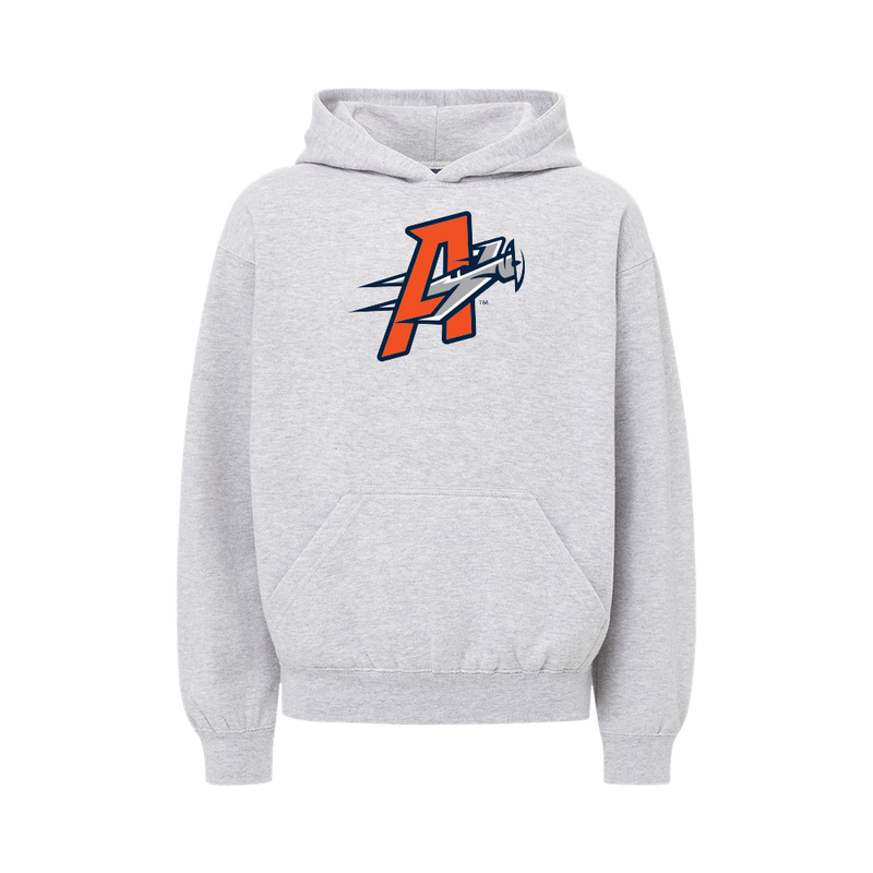 Las Vegas Aviators Youth MV Sport A-Racer Gray Hoodie