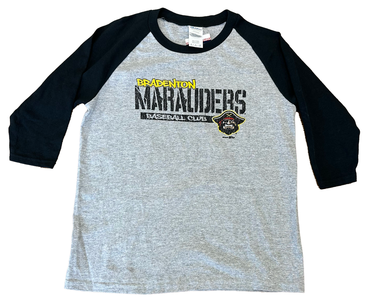 Kids Bradenton Marauders Baseball Club Raglan
