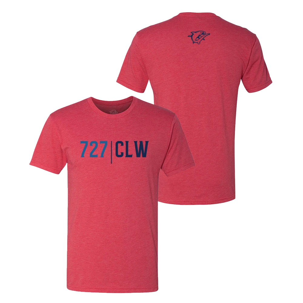 Clearwater Threshers 108 Stitches Area Code Tee
