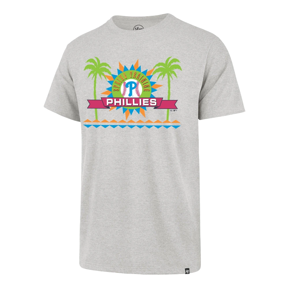 Philadelphia Phillies 47 Brand Spring Training Burst Palm Tee
