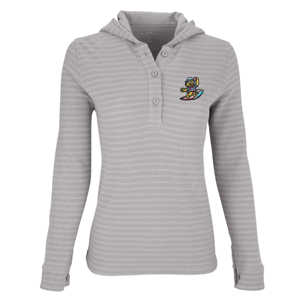 Clearwater Beach Dogs Vantage Women's Baja Hoodie