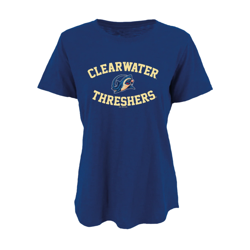 Clearwater Threshers Boxercraft Women's Flowy Cut Out Tee