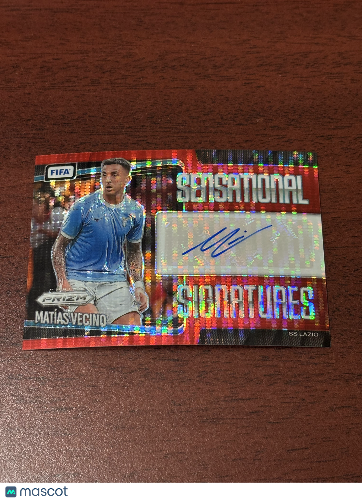 Matías Vecino 2025 Panini Prizm Soccer Sensationa