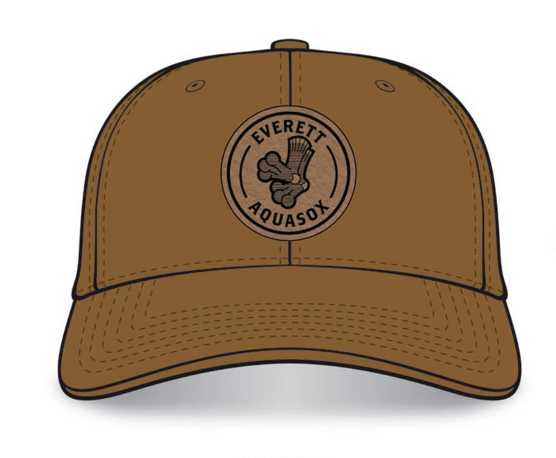 Everett AquaSox Canvas Cap