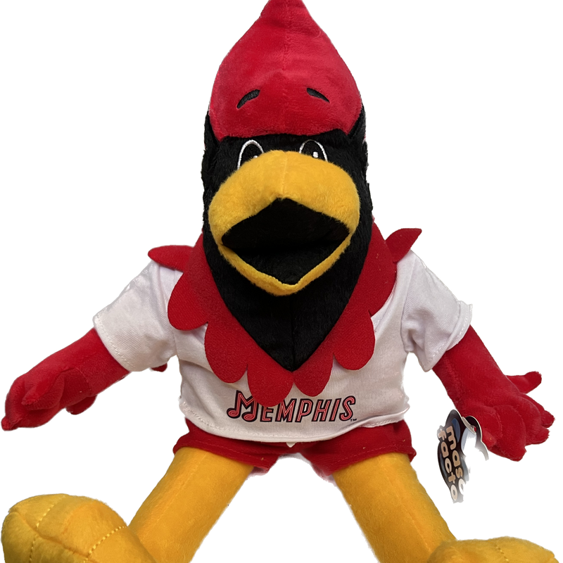 Memphis Redbirds Rockey The Redbird Plush