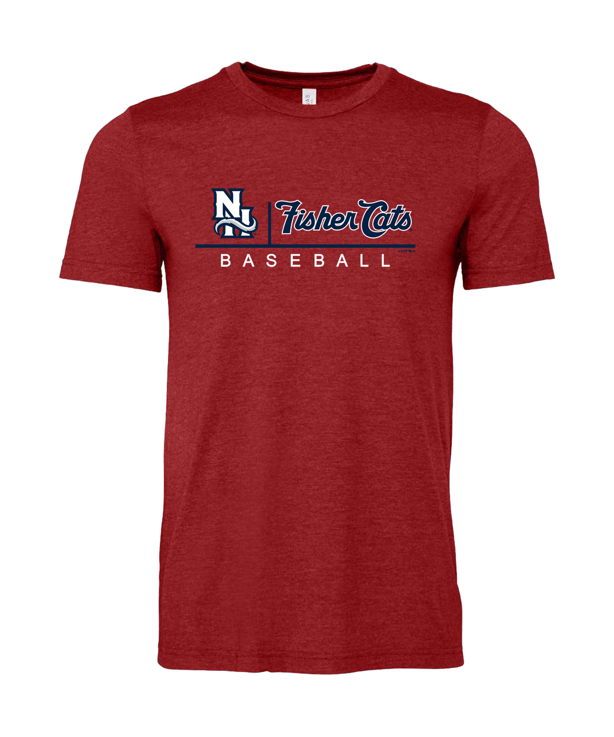 New Hampshire Baseline Mens Short Sleeve Tees Red