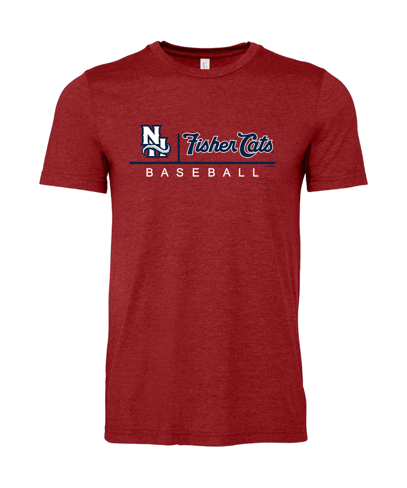 New Hampshire Baseline Mens Short Sleeve Tees Red