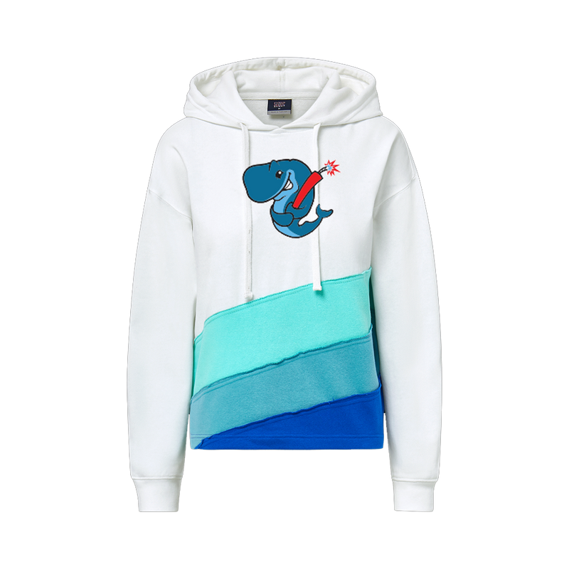 Eugene Emeralds Exploding Whales MV Sport Womens Mood & Vibe Hoodie