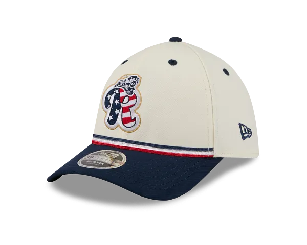 New Era 39Thirty M-Crown Reading Fightin Phils 2026 Stars and Stripes Cap