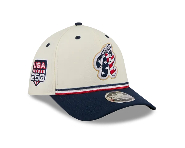 New Era 39Thirty M-Crown Reading Fightin Phils 2026 Stars and Stripes Cap